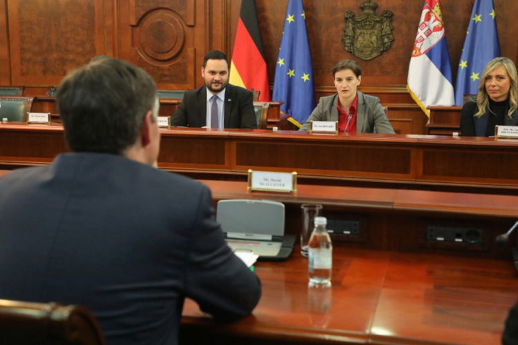 Mekalister i Brnabić: Srbija ravnopravan i pouzdan partner EU