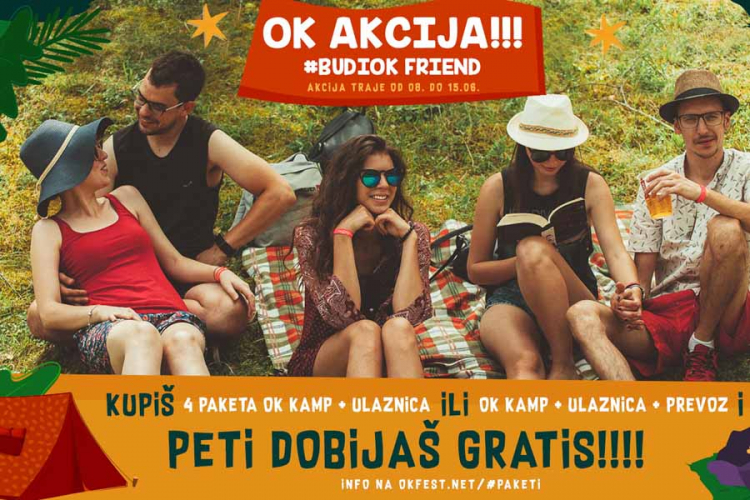 "Nektar OK Fest": Pet paketa po cijeni četiri