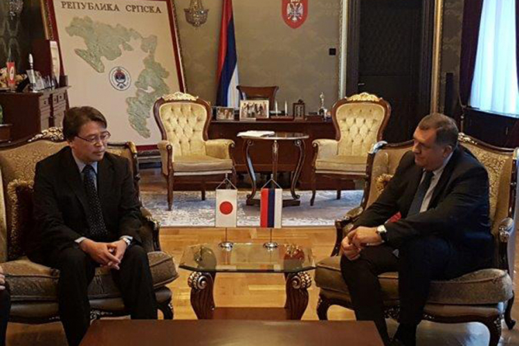 Dodik sa japanskim ambasadorom: Srpska stabilna