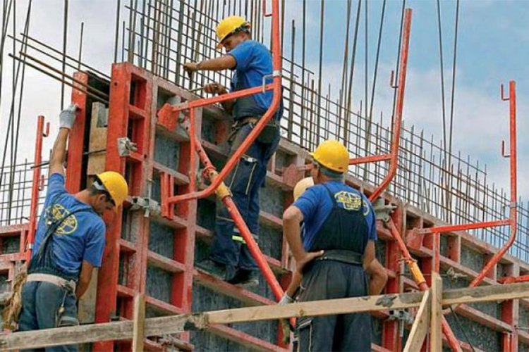 Radnici u građevinarstvu u RS najmanje plaćeni