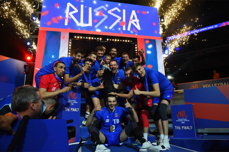 Odbojkaši Rusije osvojili Ligu nacija