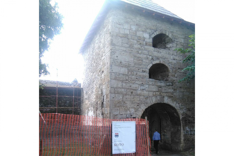 Obnovljena ulazna kula na banjalučkom Kastelu