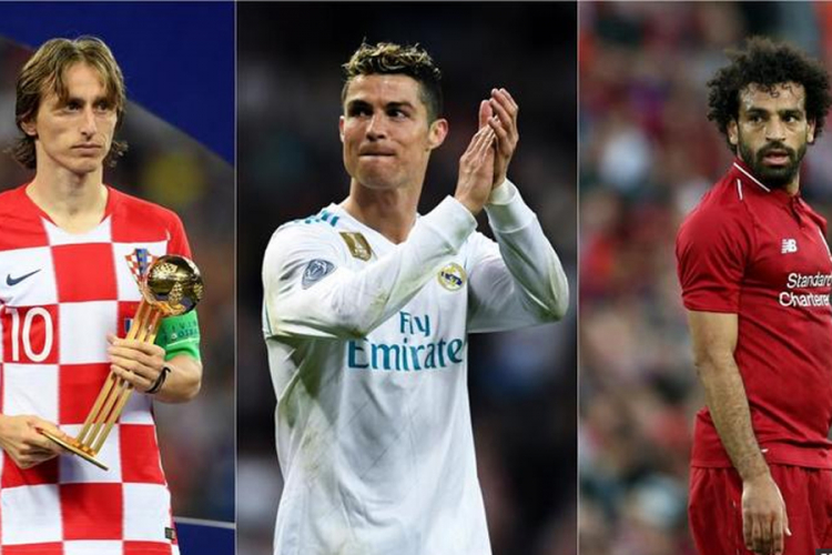 Modrić, Ronaldo i Salah u trci za UEFA igrača godine