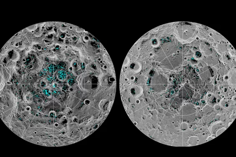 Indijski naučnici pronašli led na Mjesecu