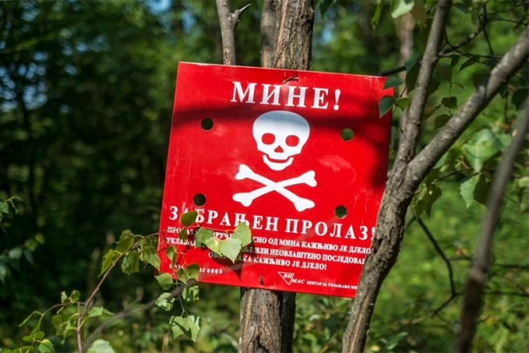 EU osigurala 1,1 milion evra za uklanjanje mina u BiH