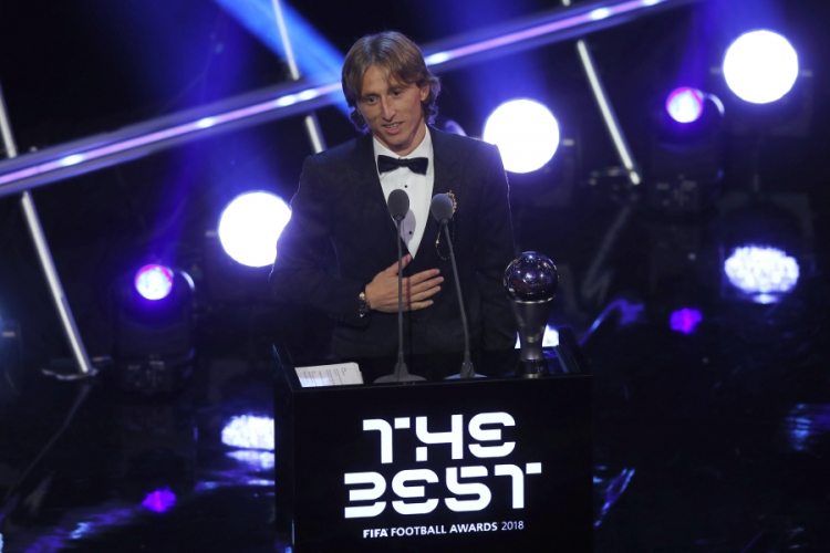 Modriću nagrada "The Best" za najboljeg fudbalera svijeta