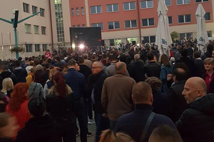Organizatorima protesta u Bihaću 11.100 KM kazne