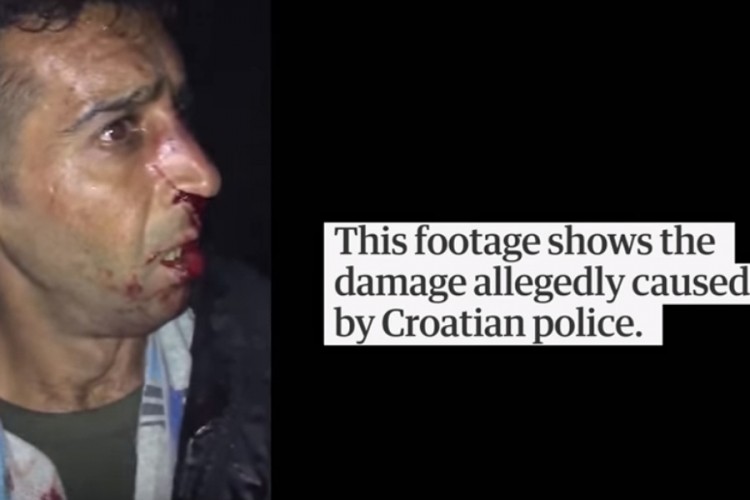 Britanski "Guardian" objavio snimak migranta kojeg je navodno pretukla hrvatska policija
