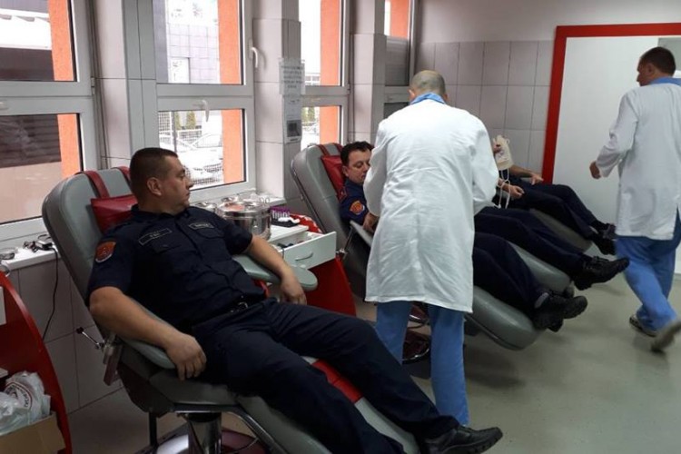 Banjalučki vatrogasci darovali krv