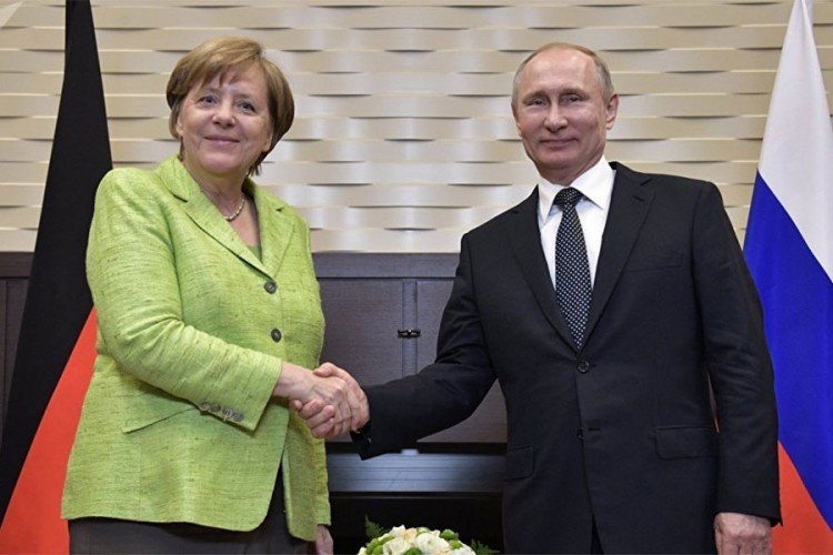 Razgovor Putina i Merkelove o Ukrajini, Siriji, INF sporazumu