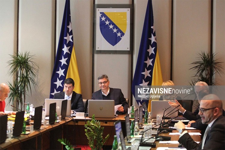 Savjet ministara donio odluku o privremenom finansiranju institucija BiH
