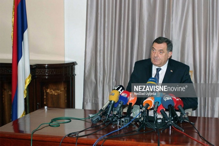 Dodik: Vojska Kosova - direktan udar na stabilnost u regionu