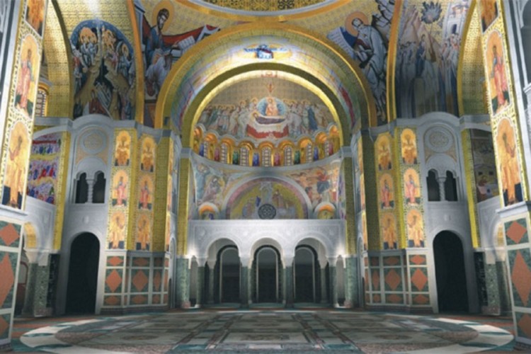 Mozaik u Hramu Svetog Save gotov do proljeća