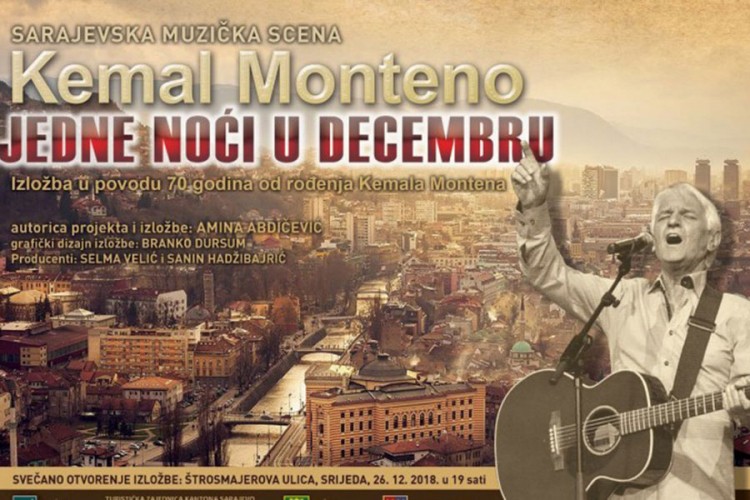 "Jedne noći u decembru" povodom 70 godina od rođenja Kemala Montena