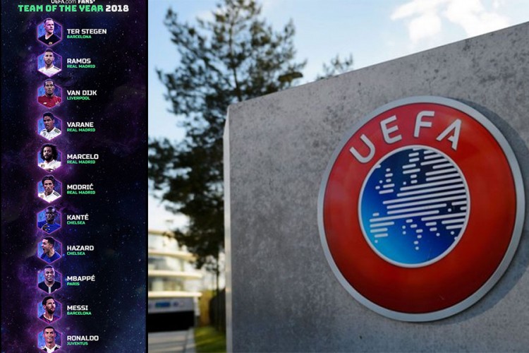 UEFA objavila najbolji tim 2018. godine: Modriću najviše glasova