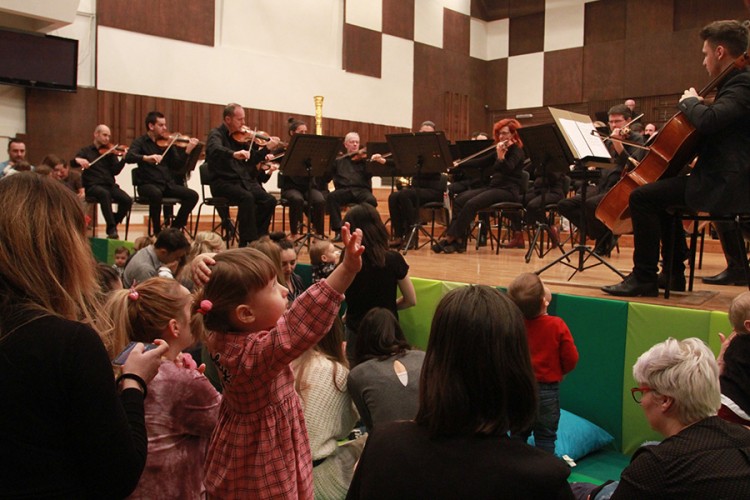 Beogradska filharmonija upriličila koncert za bebe do dve godine