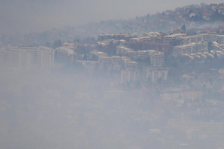 Vazduh jutros najzagađeniji u Sarajevu