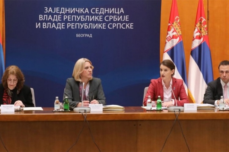 Zajednička sjednica Vlade Srpske i Srbije 28. februara u Beogradu