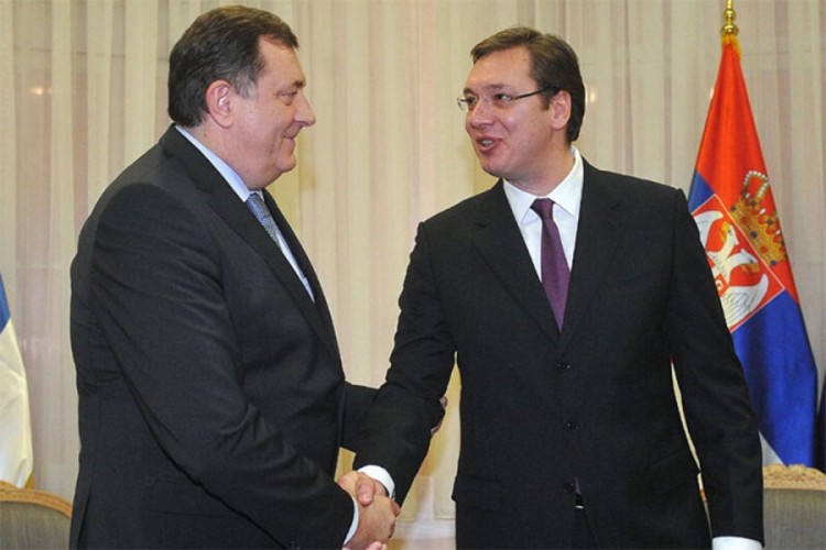 Sastali se Vučić i Dodik