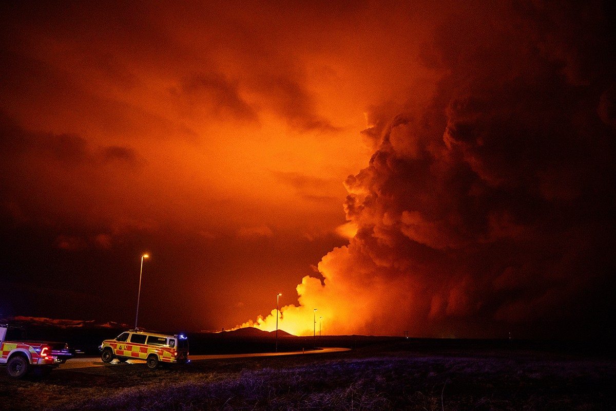 Apokaliptični prizori na Islandu