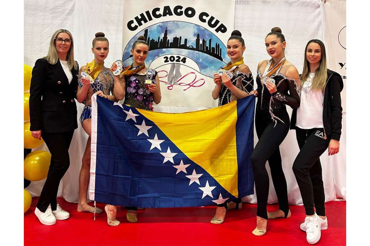 Tuzlanske gimnastičarke osvojile 18 medalja na takmičenju u SAD-u