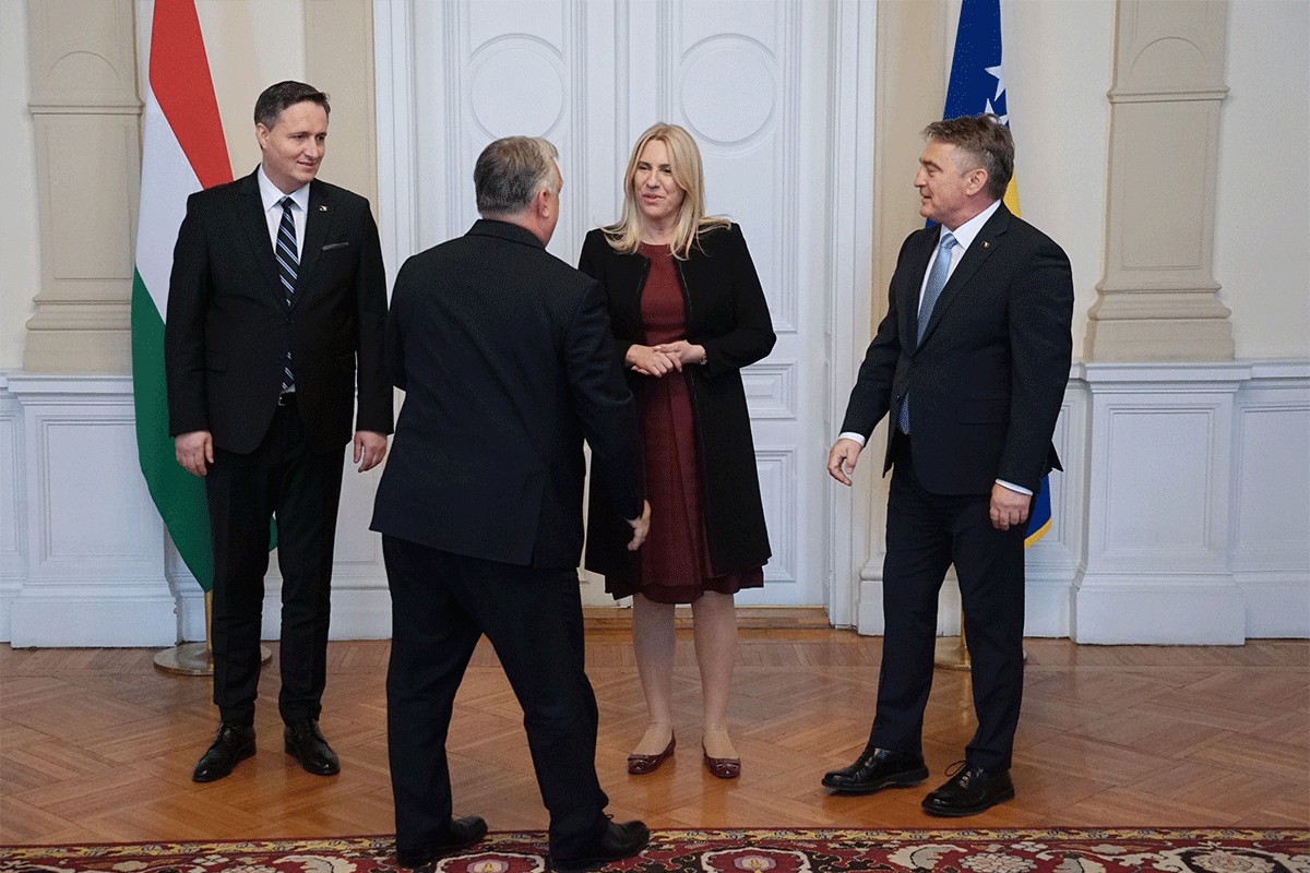 Orban se sastao sa članovima Predsjedništva BiH