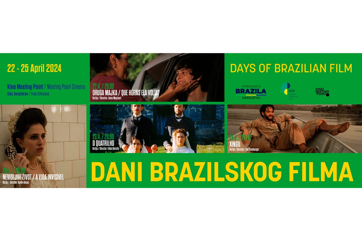 Dani brazilskog filma u sarajevskom kinu Meeting Point, ulaz besplatan