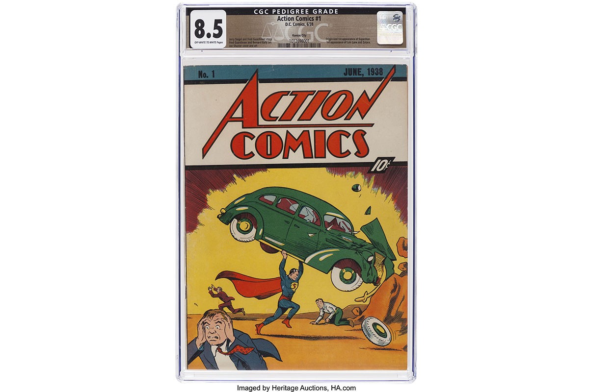 Prvi strip sa Supermenom je najskuplji strip ikad prodat na aukciji, cijena sitnica