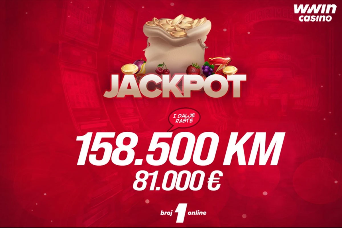 Jackpot – Zavrti za 158.500 KM