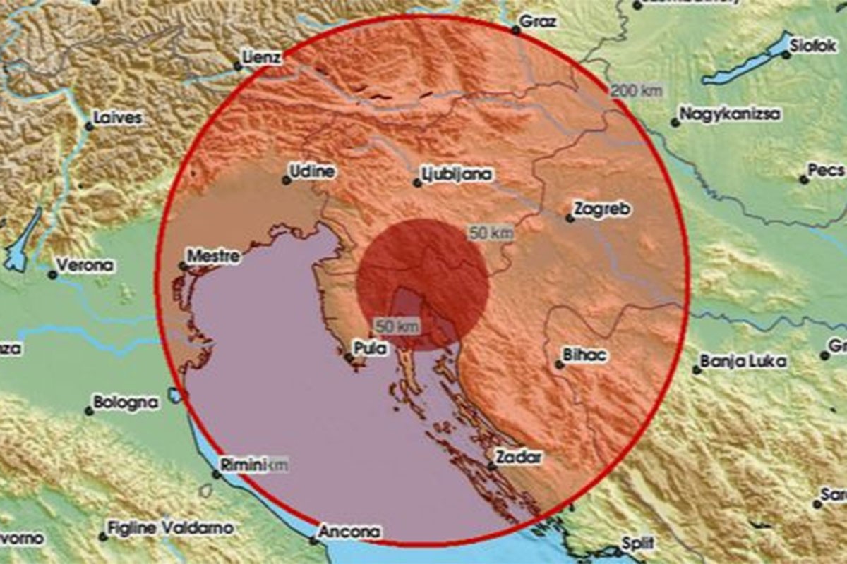 Zemljotres u Hrvatskoj: "Dobro je zadrmalo"