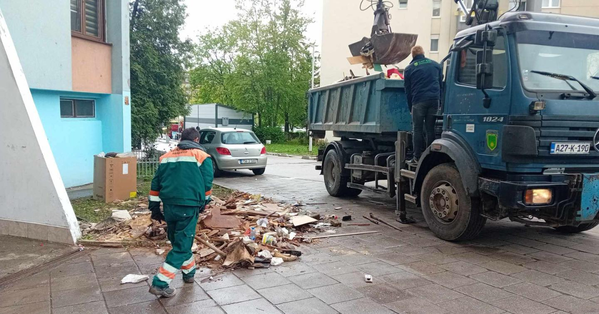 Akcija Odvoza Kabastog Otpada U Vogo I I Ilija U