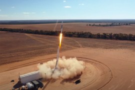 Lansirana raketa sa pogonom na parafinski vosak (VIDEO)