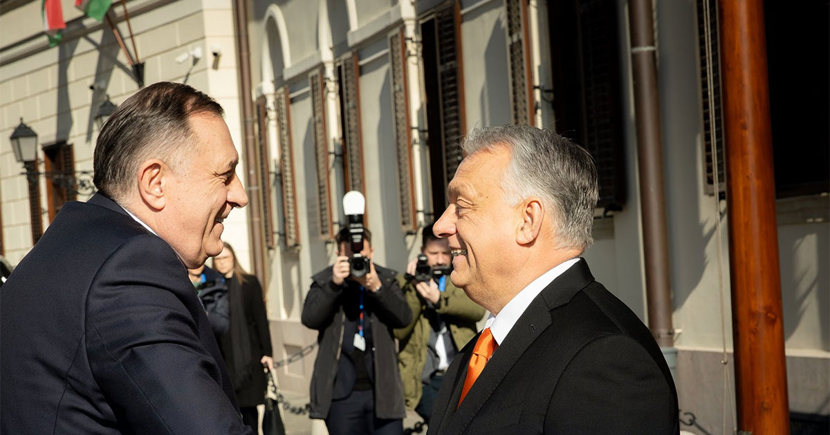 Orban Nema Potrebe Da Ka Njavate Dodika Foto