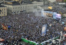 Finske heroje dočekalo oko 100.000 ljudi