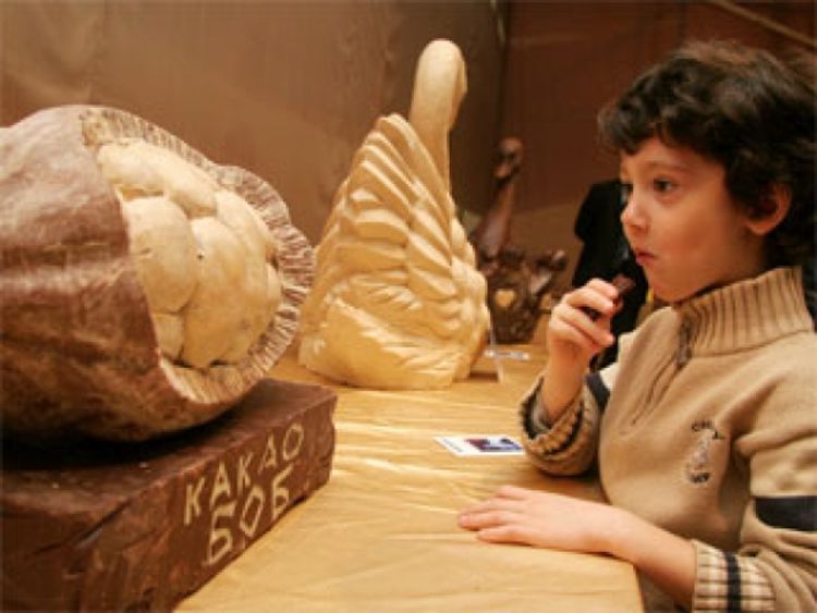 Kijevske skulpture od čokolade