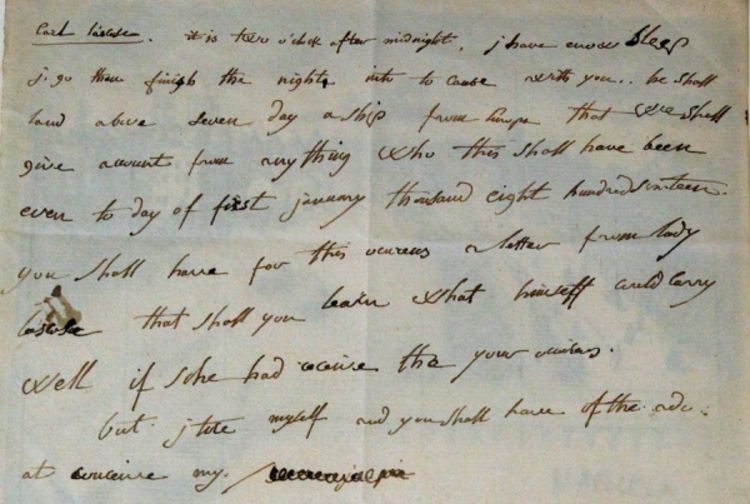 Napoleonovo pismo na engleskom prodato za 325.000 evra