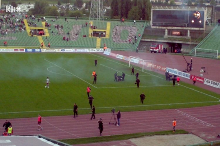 Horde zla prekinule utakmicu u Sarajevu
