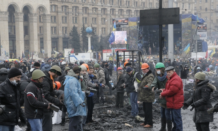 Varljiv mir na ulicama Kijeva