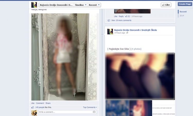 Golišave fotografije djevojčica su roba na Facebooku 