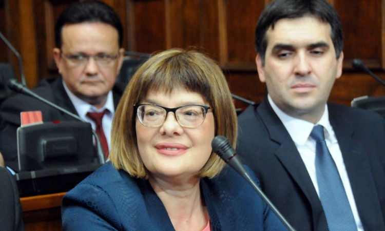 Maja Gojković predsjednica Skupštine Srbije