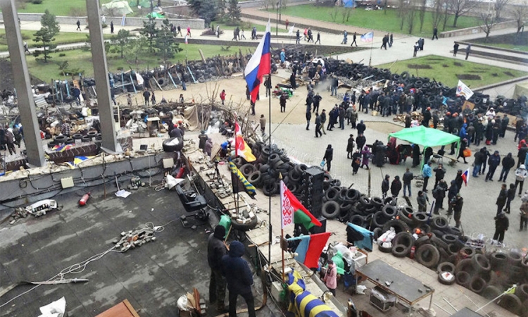  Kijevske vlasti zauzimaju grad Slavjansk
