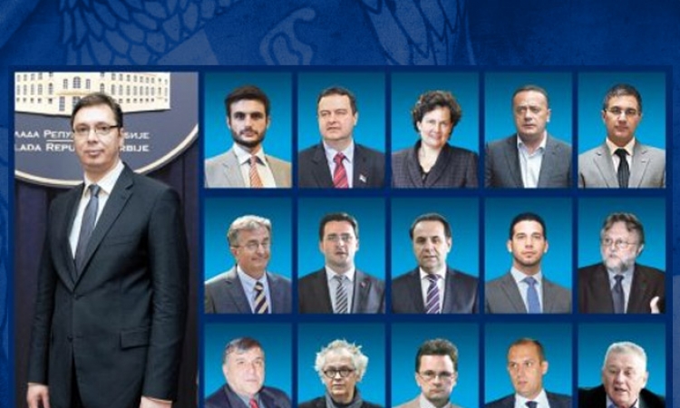 Sastav nove vlade Srbije