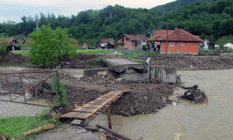 Odnesen Plavi Most Simbol Naselja