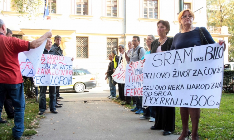 Protestvovali radnici "Feroelektra"