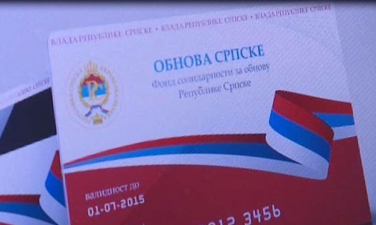 U Prijedoru podjela platnih kartica za 83 građana