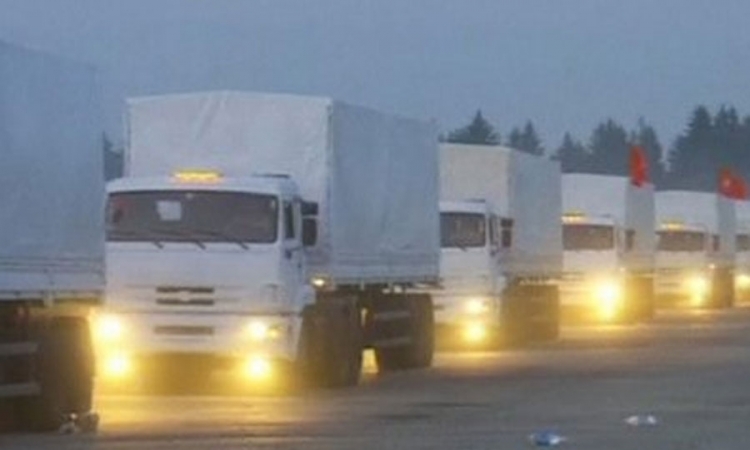 Ruski konvoj na ukrajinskoj carini