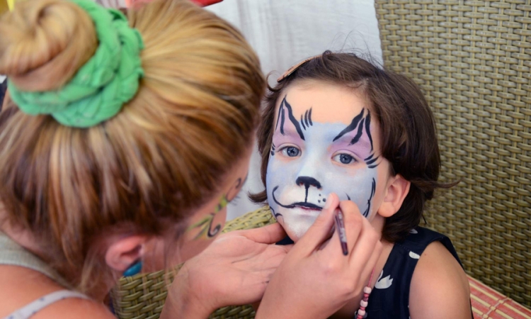Oslikavanje lica nova usluga za dječija slavlja