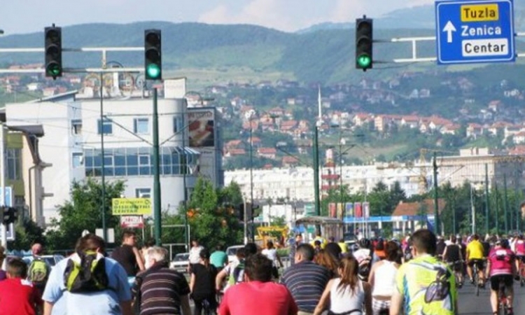 Sedmi put u nizu sarajevske ulice pripadaju biciklistima