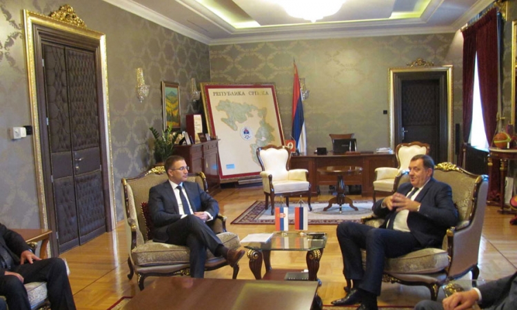 Dodik se sastao sa Stefanovićem