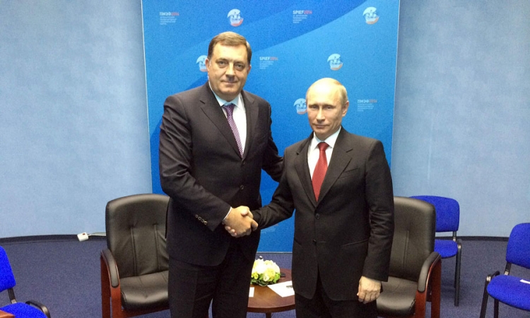 Dodik i Cvijanovićeva sastaće se s Putinom